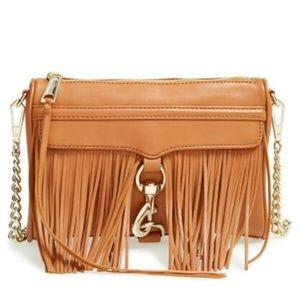 Rebecca Minkoff | Fringe Mini Mac | Brown Leather